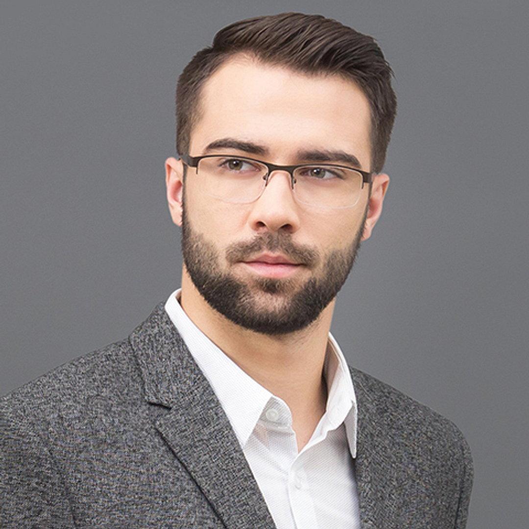 Vincent Chase Online Light Brown Half Rim Rectangle left side