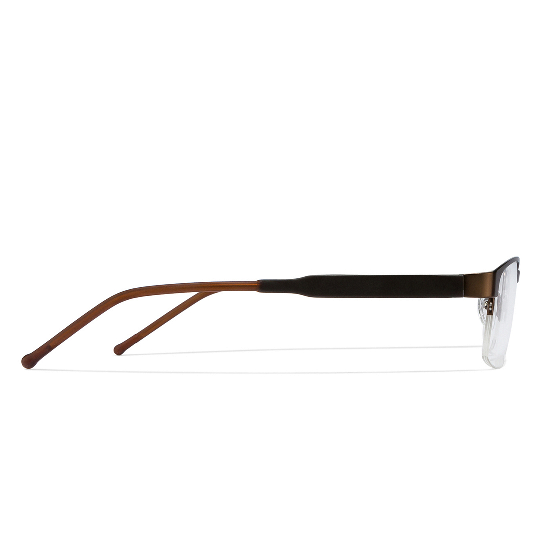 Vincent Chase Online Light Brown Half Rim Rectangle right side