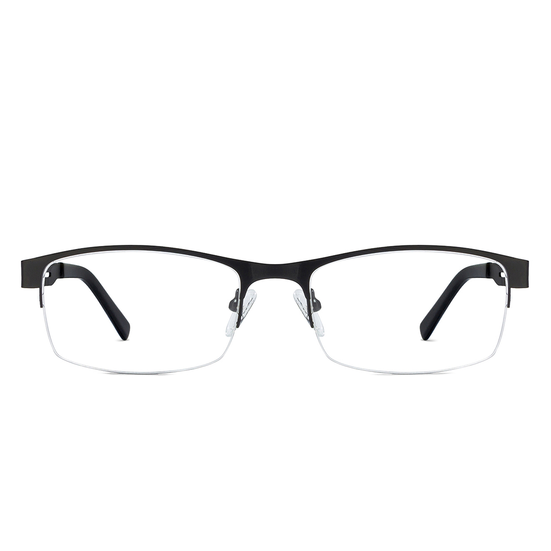 Vincent Chase Online Black Half Rim Rectangle left side