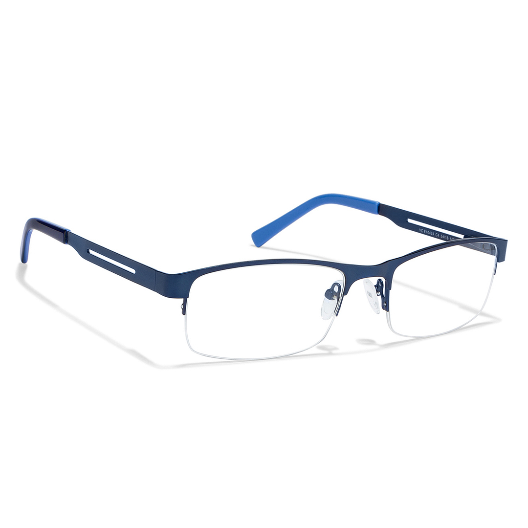 Vincent Chase Online Sky Blue Half Rim Rectangle left side