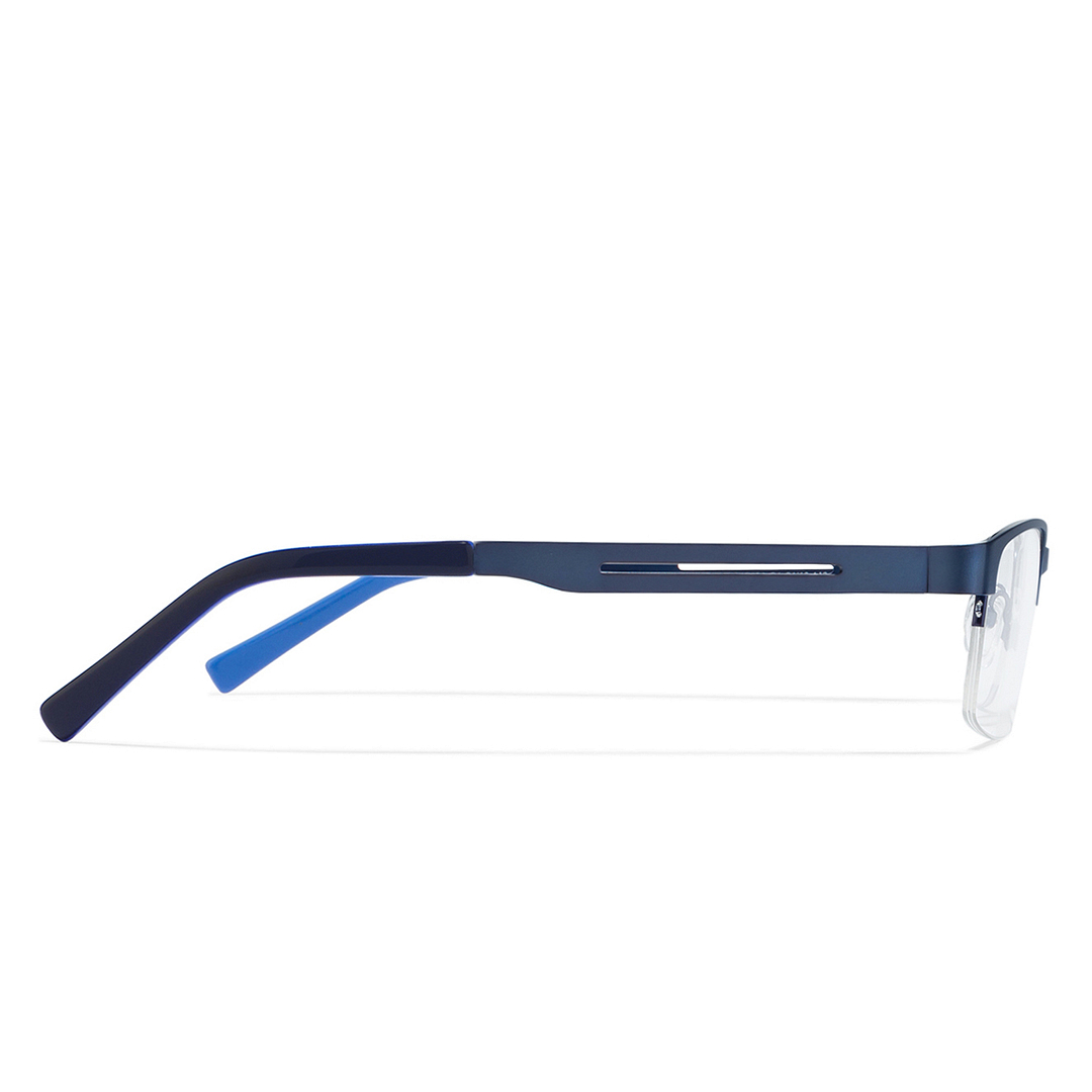 Vincent Chase Online Sky Blue Half Rim Rectangle right side