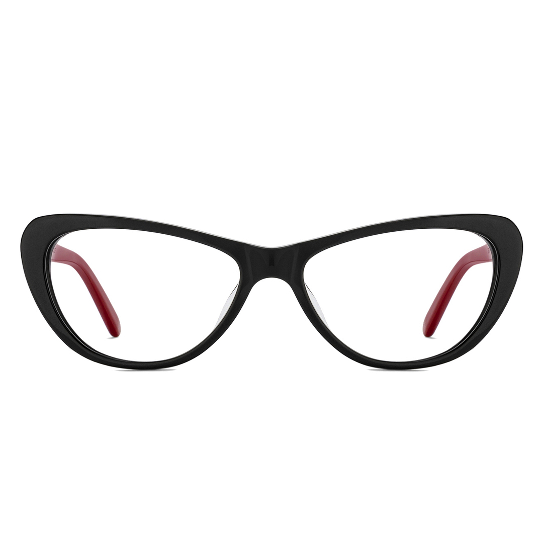 Vincent Chase Online Black Full Rim Cat Eye left side