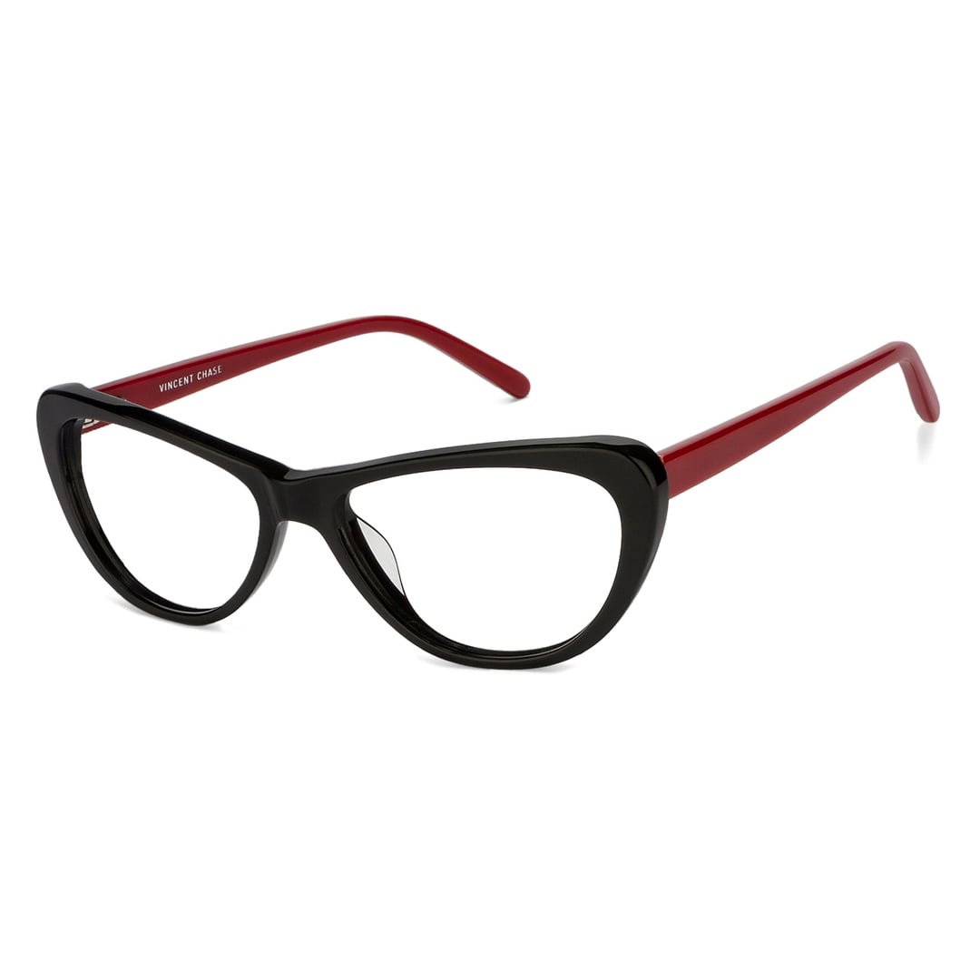 Vincent Chase Online Black Full Rim Cat Eye right side
