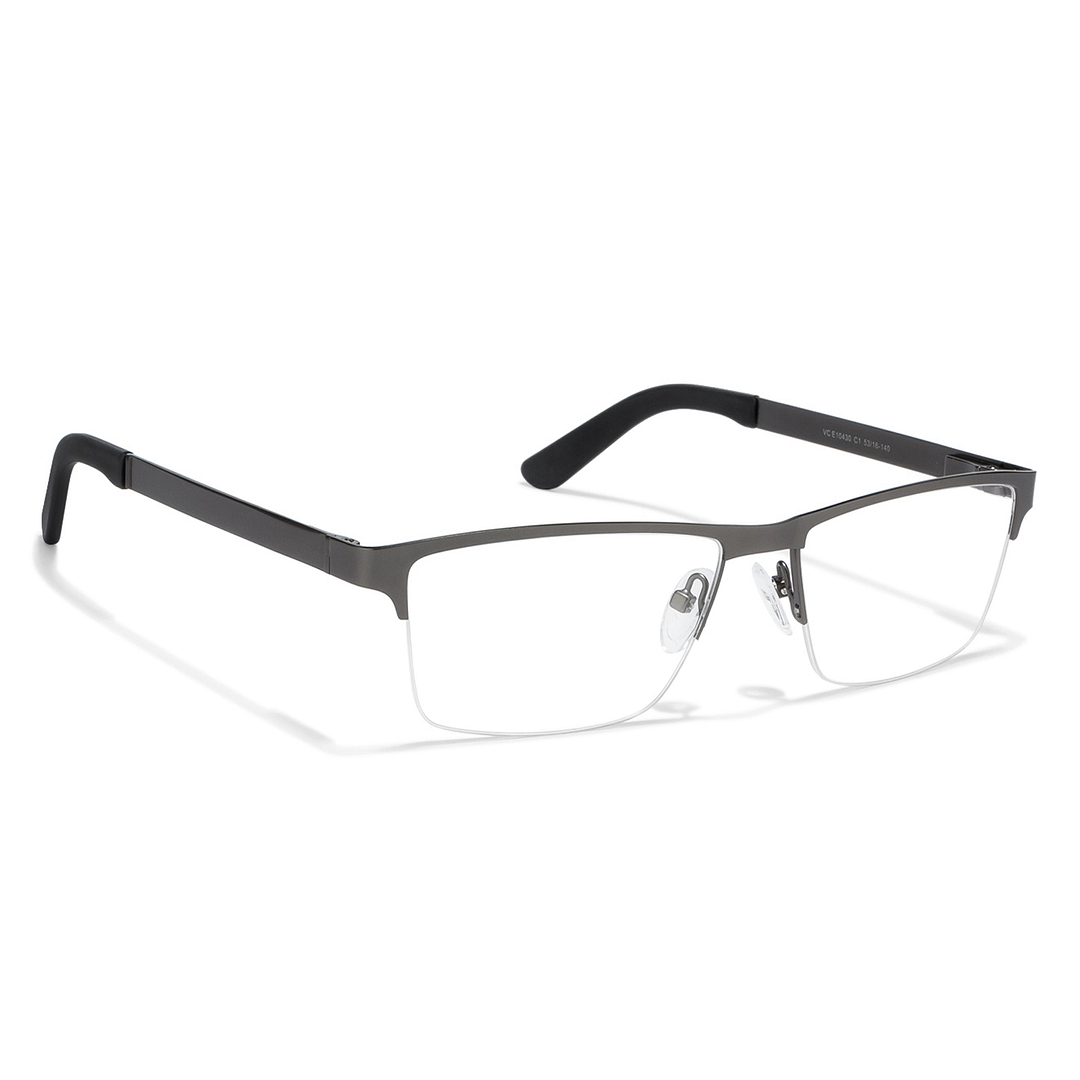 Vincent Chase Online Mid Gunmetal Half Rim Rectangle right side