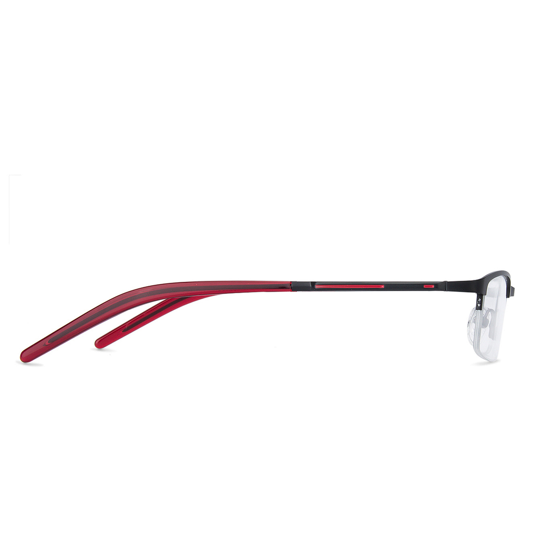 Vincent Chase Online Black Half Rim Rectangle right side