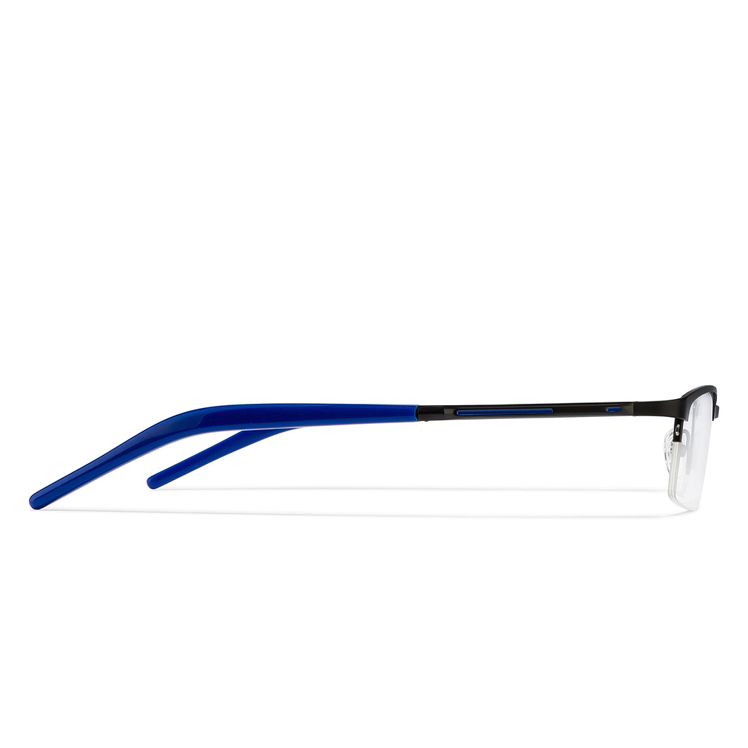 Vincent Chase Online Black Half Rim Rectangle right side