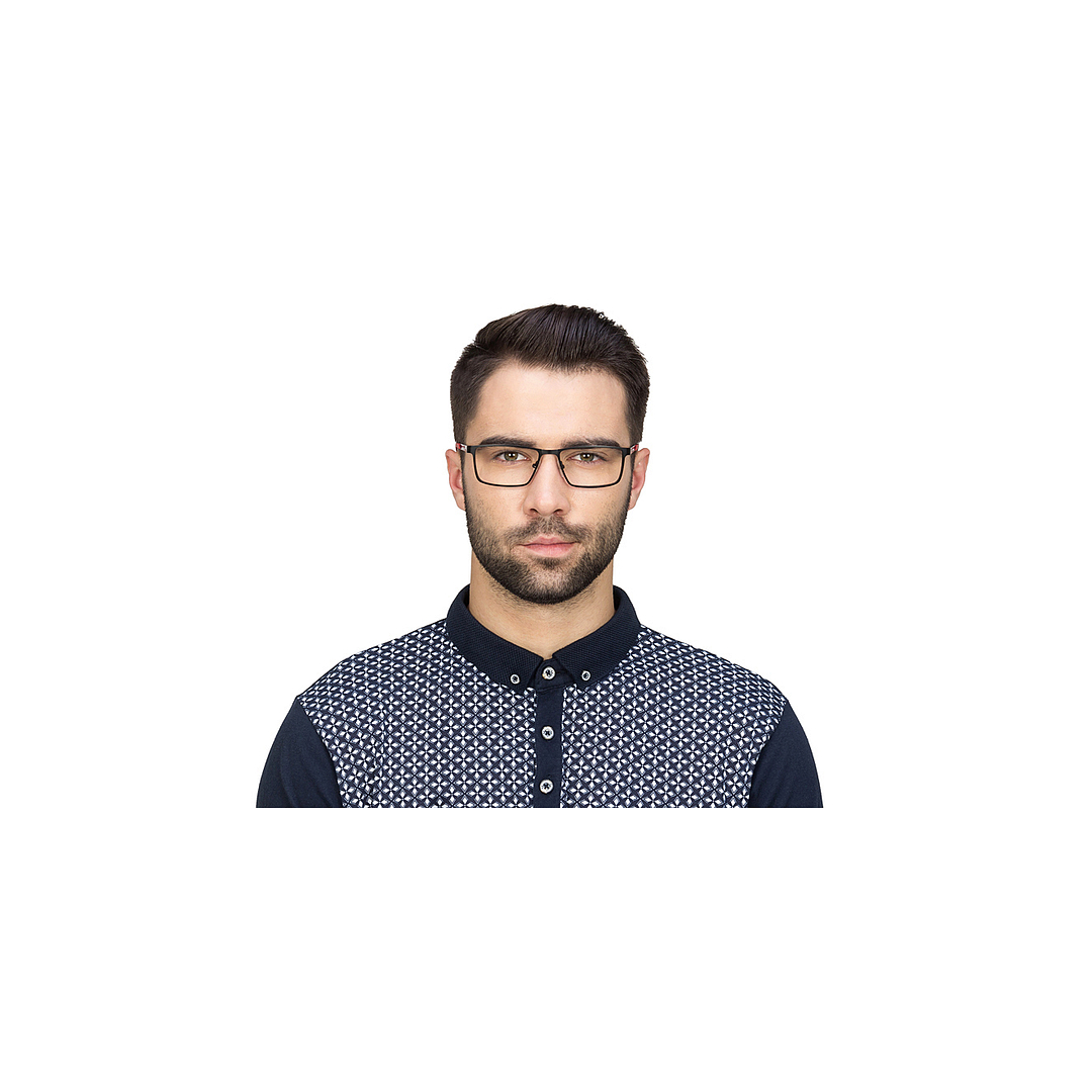 Vincent Chase Online Black Full Rim Rectangle left side