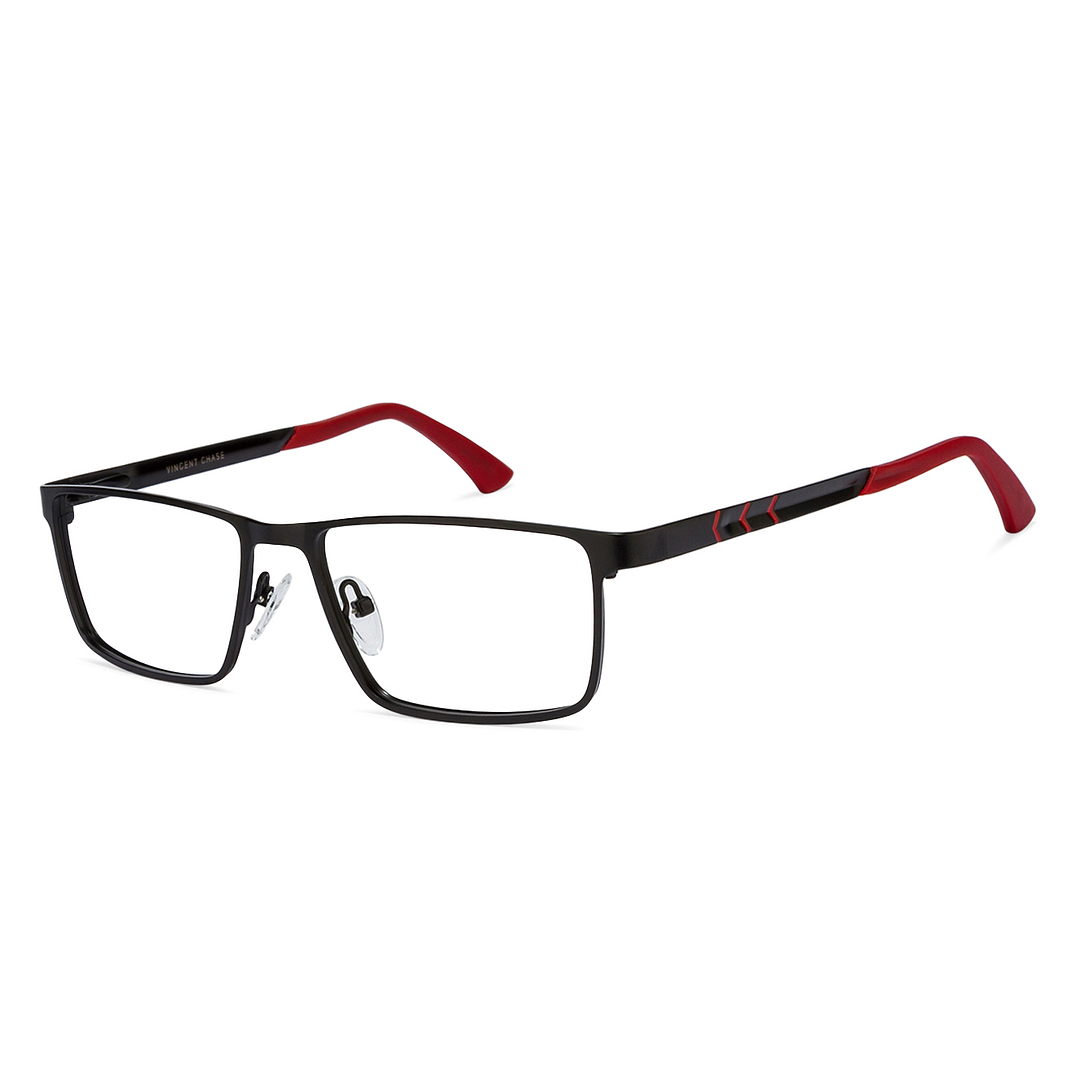 Vincent Chase Online Black Full Rim Rectangle left side