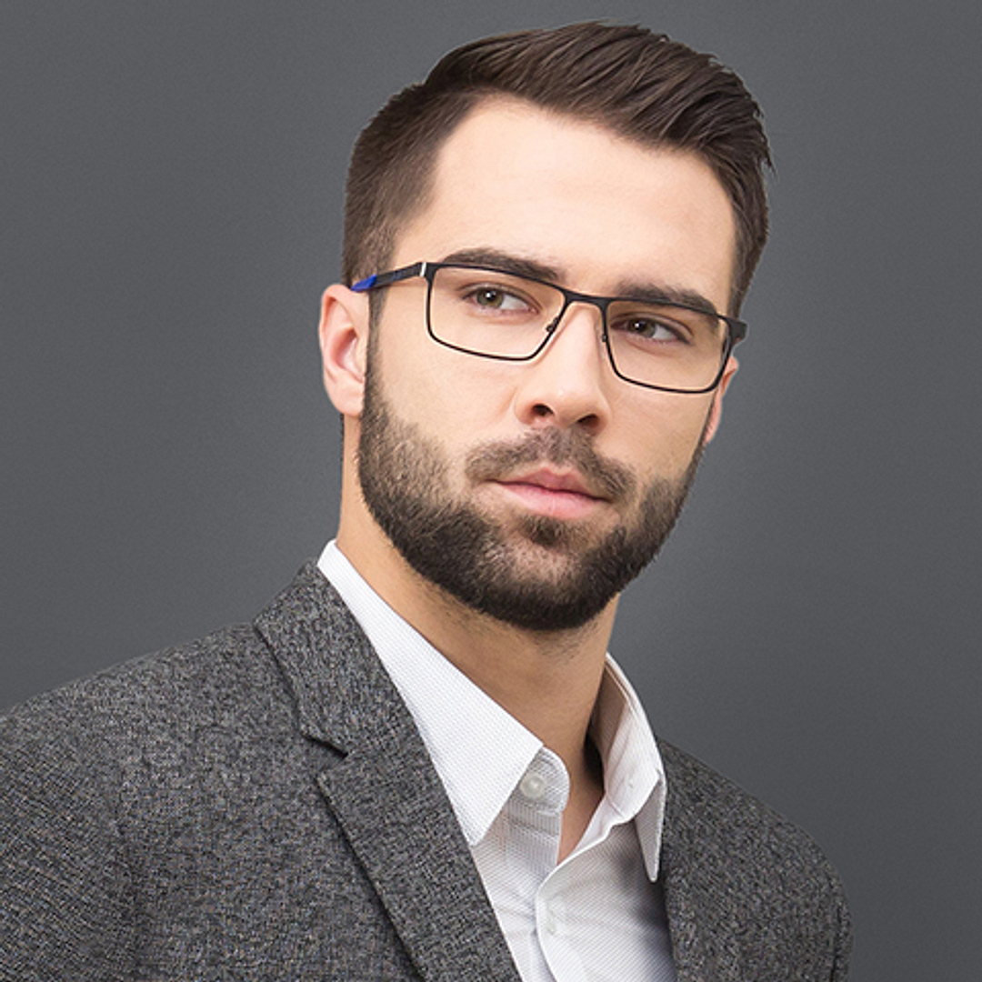 Vincent Chase Online Black Full Rim Rectangle right side