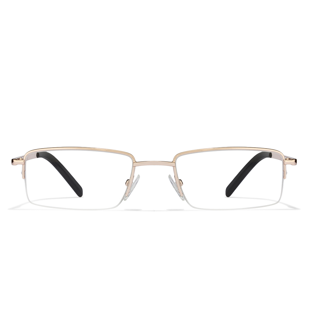 Vincent Chase Online Gold Half Rim Rectangle left side
