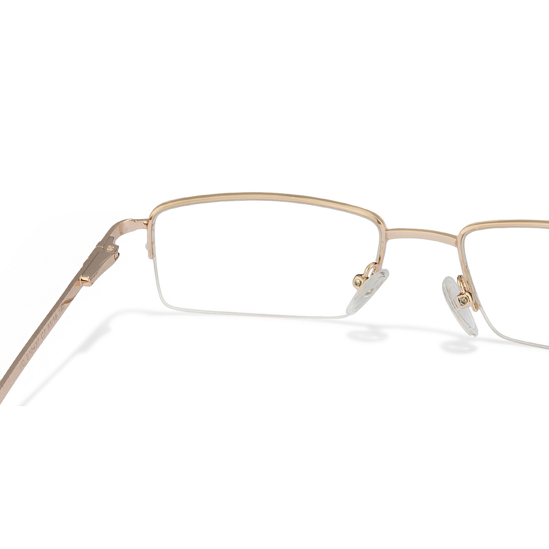 Vincent Chase Online Gold Half Rim Rectangle left side