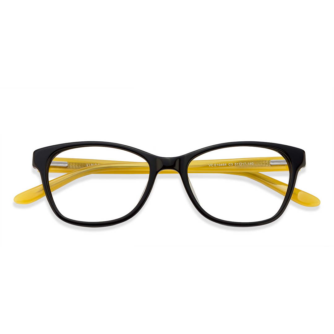 Vincent Chase Online Black Full Rim Cat Eye left side