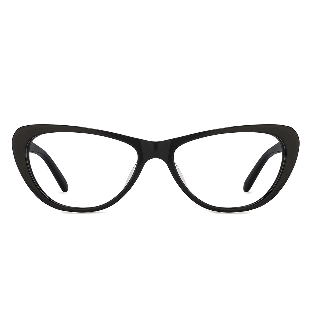 Vincent Chase Online Black Full Rim Cat Eye left side