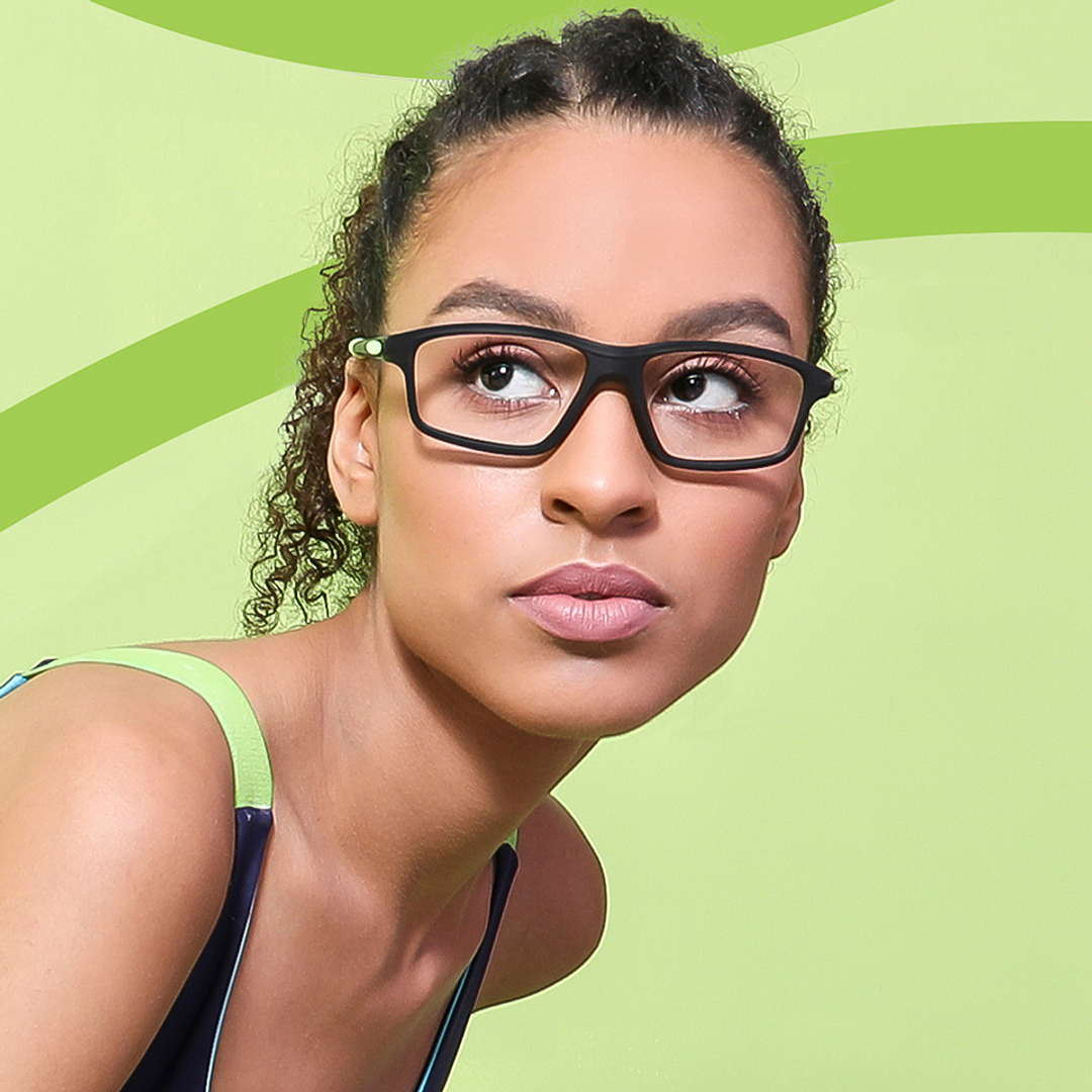 Lenskart Air Online Black Full Rim Rectangle right side