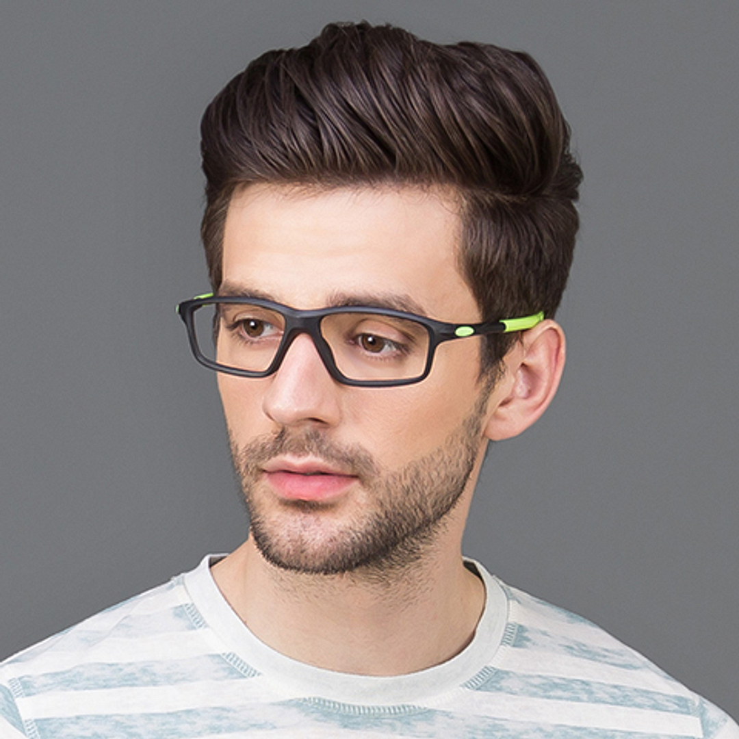 Lenskart Air Online Black Full Rim Rectangle right side