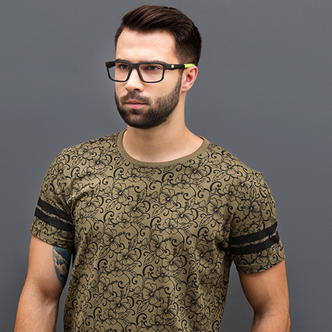 Lenskart Air Online Black Full Rim Rectangle left side