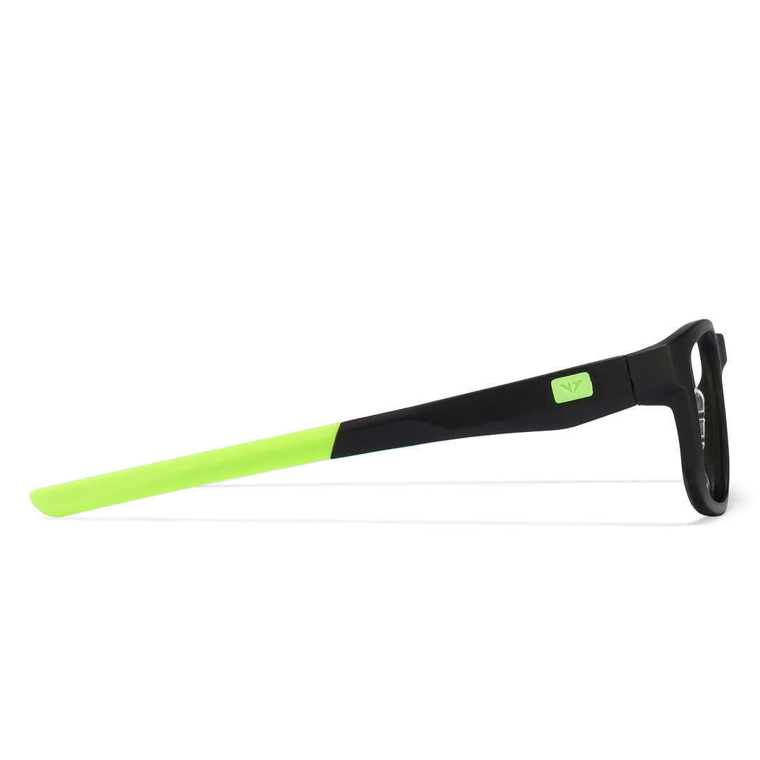 Lenskart Air Online Black Full Rim Rectangle left side