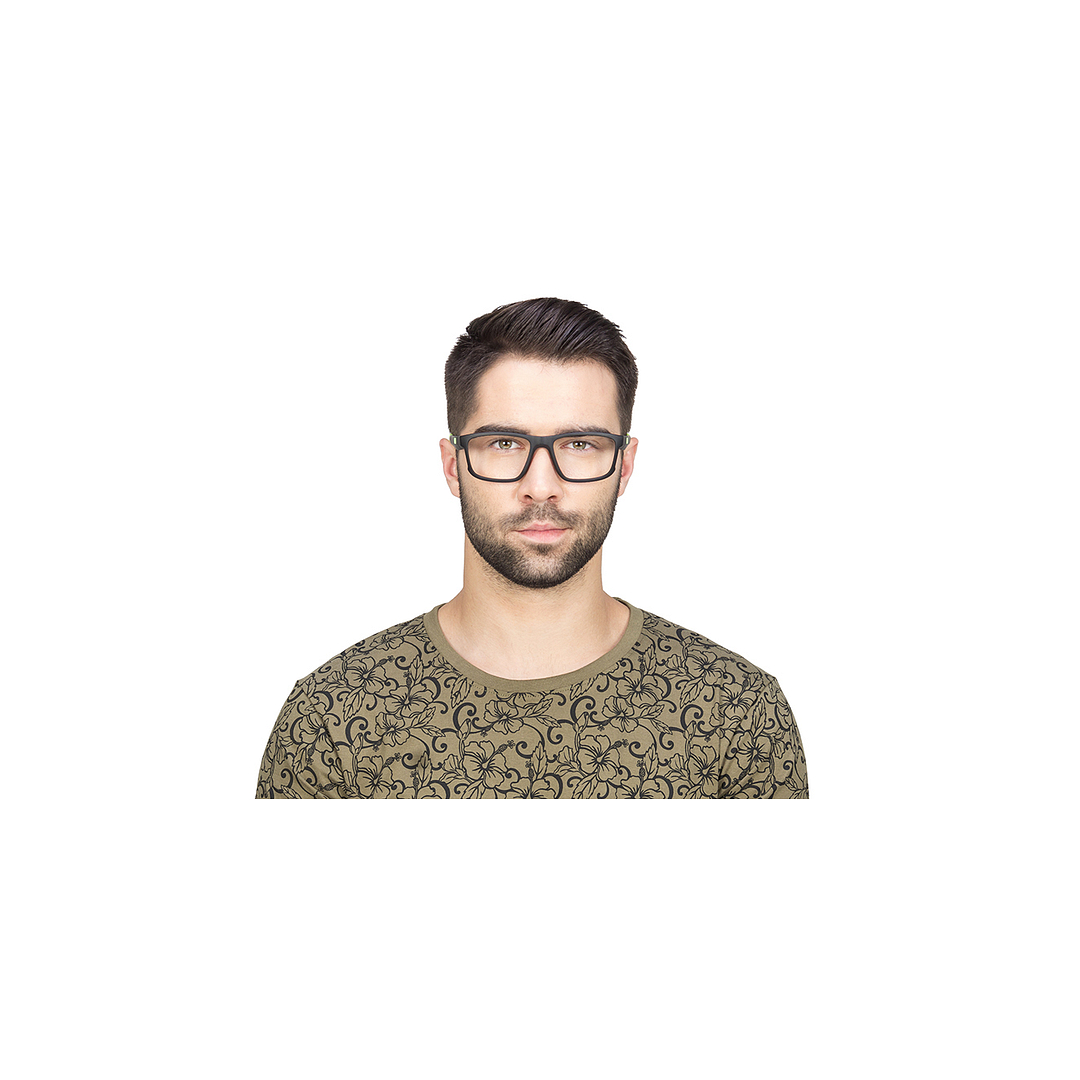 Lenskart Air Online Black Full Rim Rectangle left side