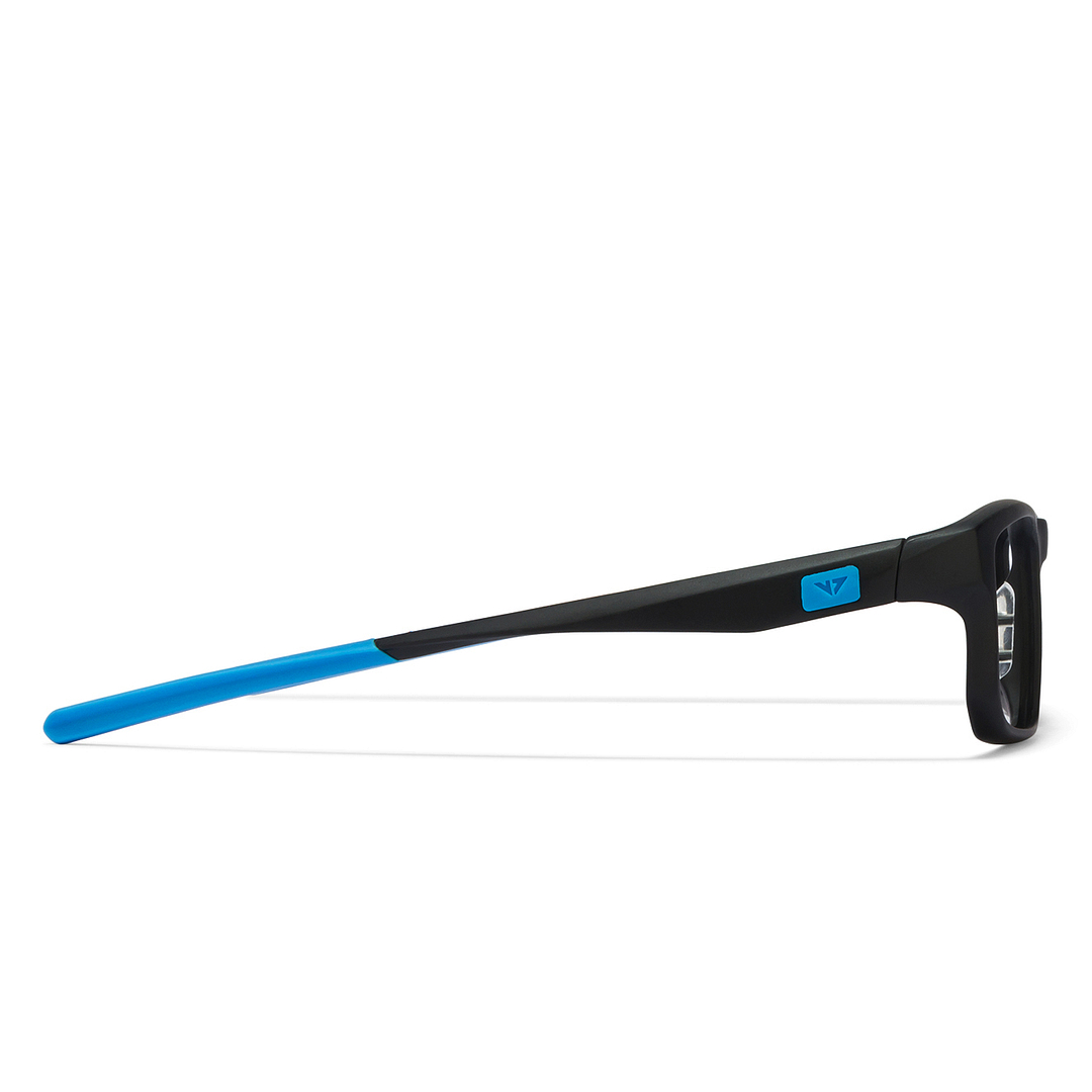 Lenskart Air Online Black Full Rim Rectangle left side