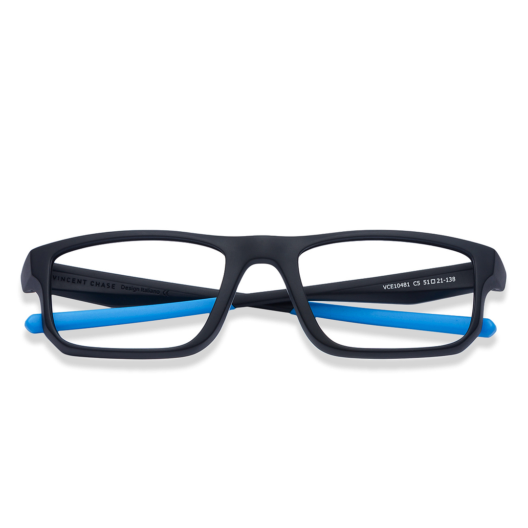 Lenskart Air Online Black Full Rim Rectangle left side