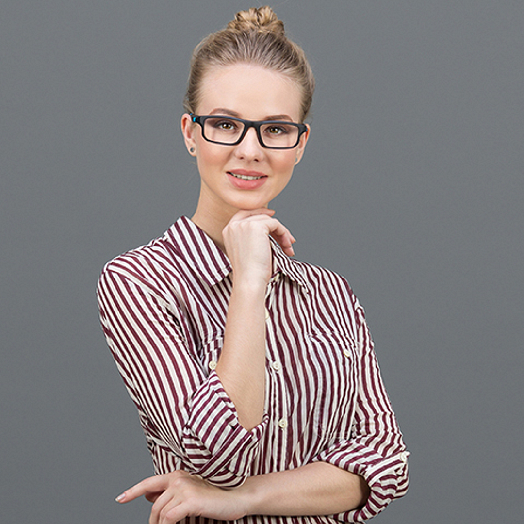 Lenskart Air Online Black Full Rim Rectangle left side