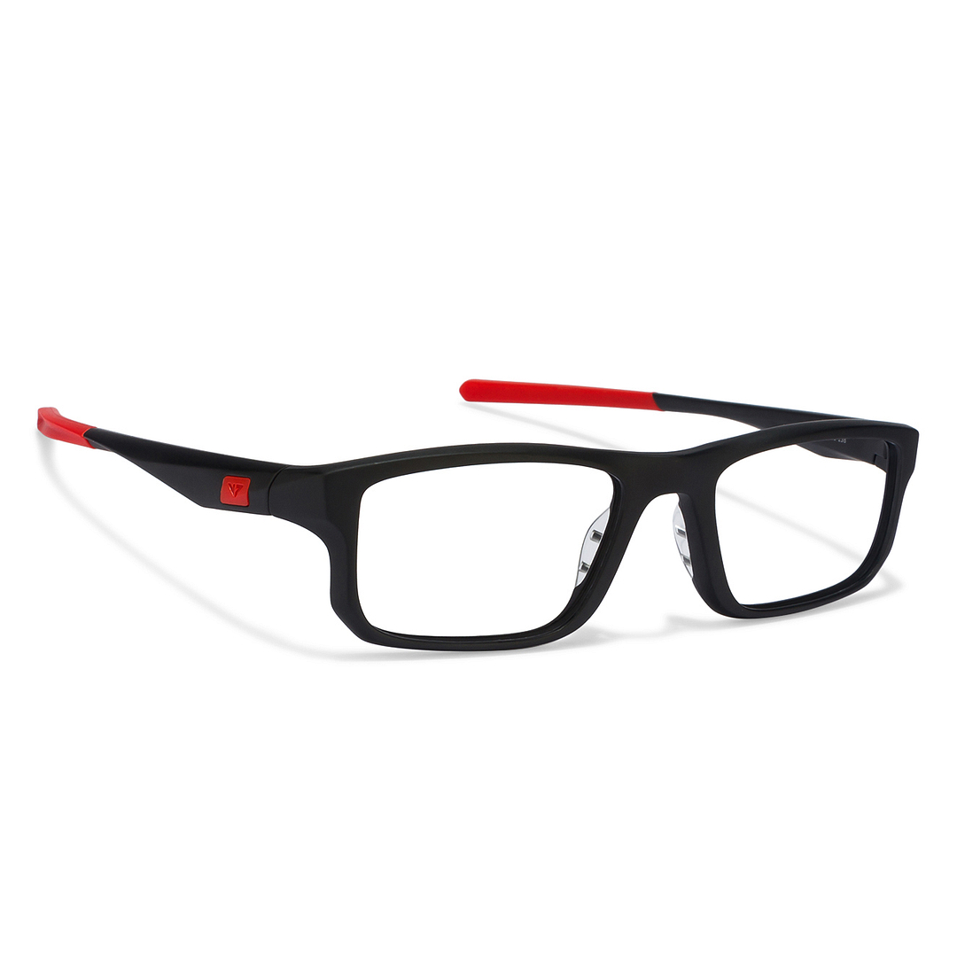 Lenskart Air Online Black Full Rim Rectangle left side