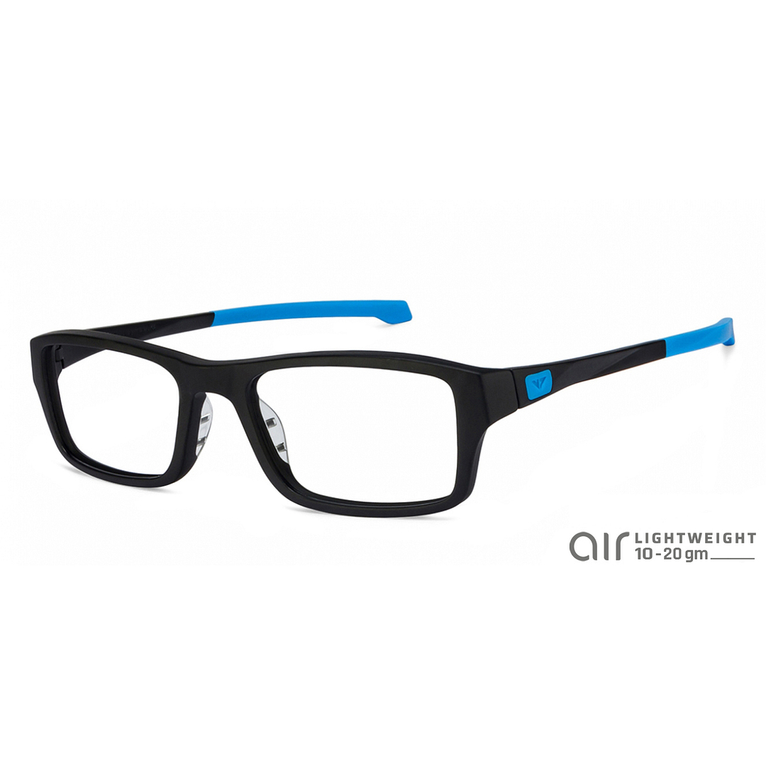 Lenskart Air Online Black Full Rim Rectangle left side