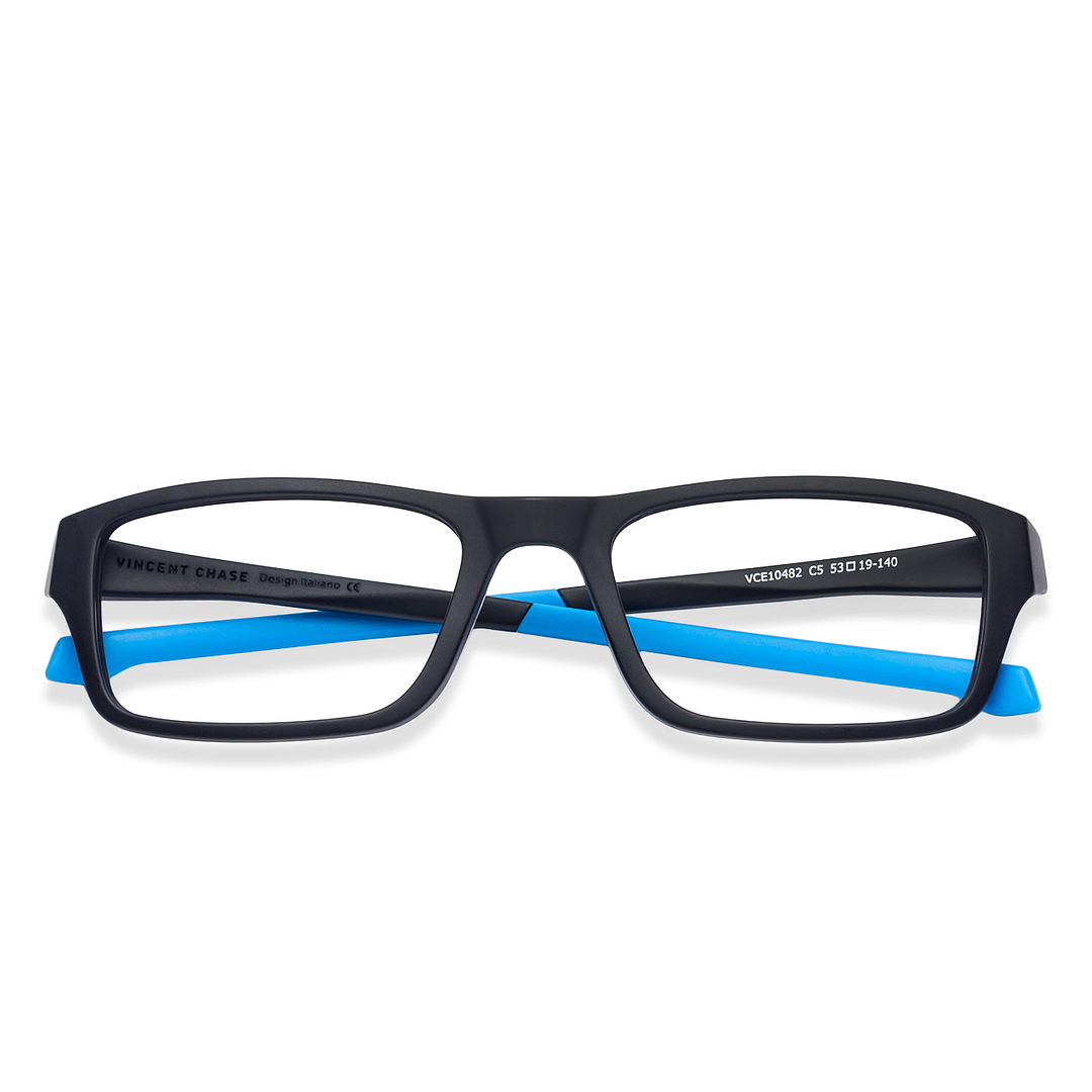 Lenskart Air Online Black Full Rim Rectangle left side