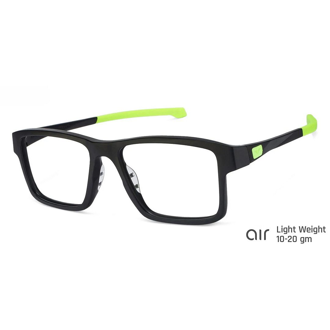 Lenskart Air Online Black Full Rim Rectangle right side