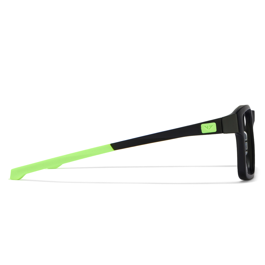 Lenskart Air Online Black Full Rim Rectangle left side