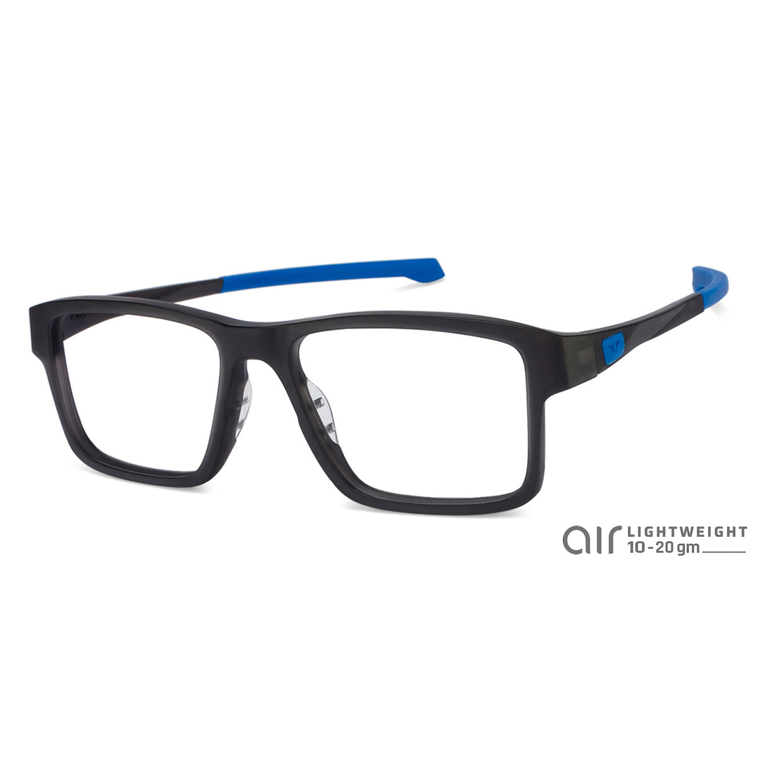 Lenskart Air Online Light Gray Full Rim Rectangle right side
