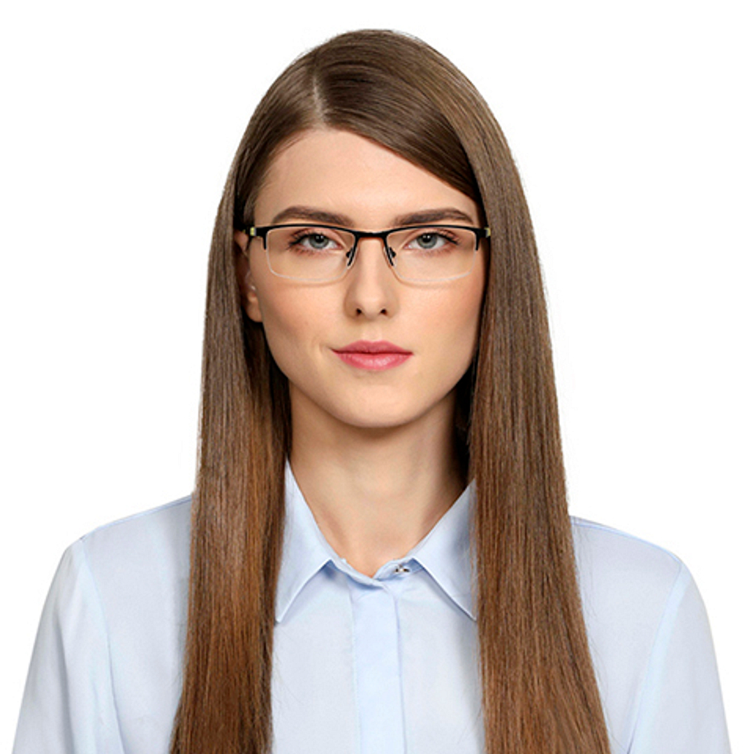 Lenskart Lenskart TOI Special: Black Yellow Half Rim Rectangle Lenskart TOI Special OTHERS VC E10484-C7 right side