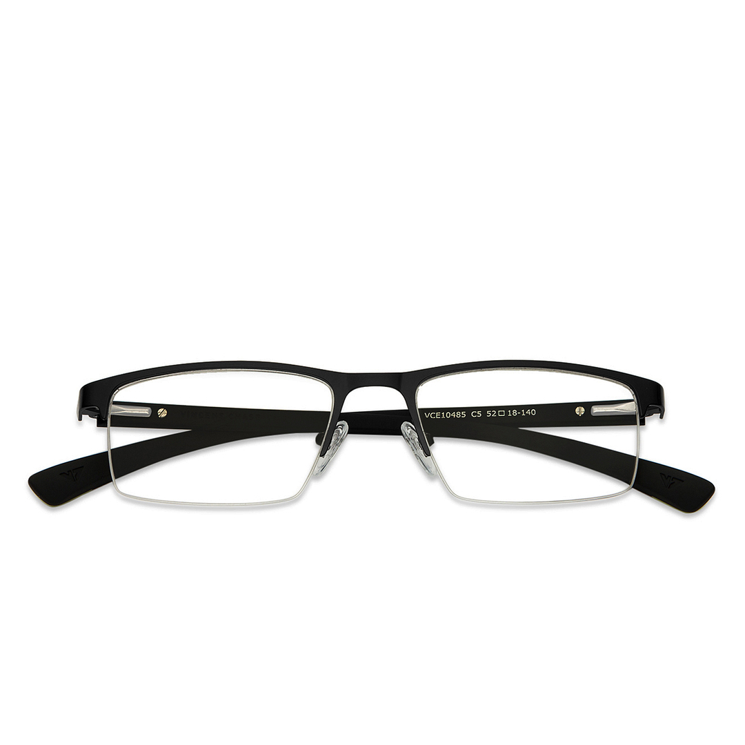Lenskart Air Online Black Half Rim Rectangle right side