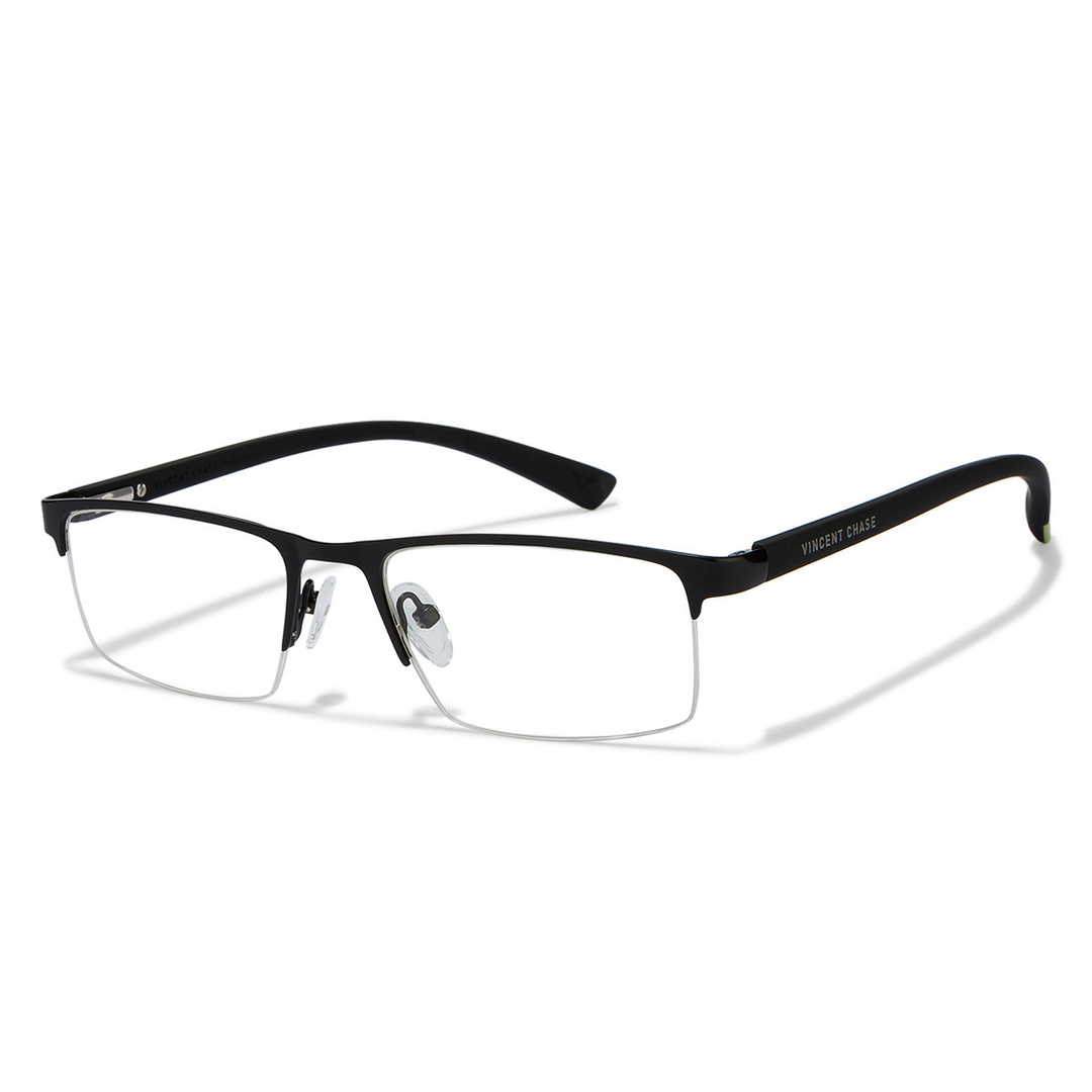 Lenskart Air Online Black Half Rim Rectangle right side