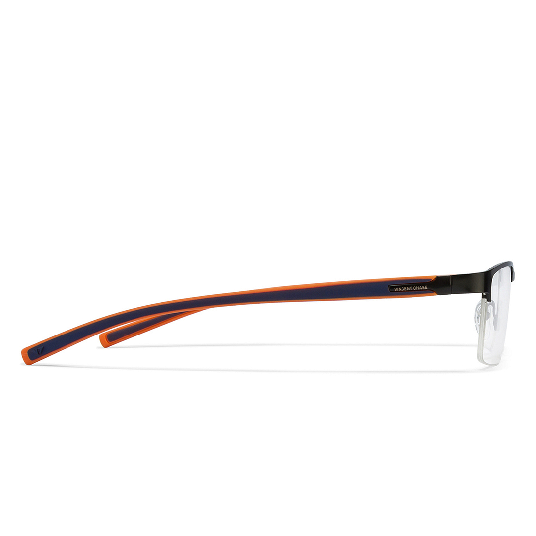 Lenskart Air Online Black Half Rim Rectangle right side