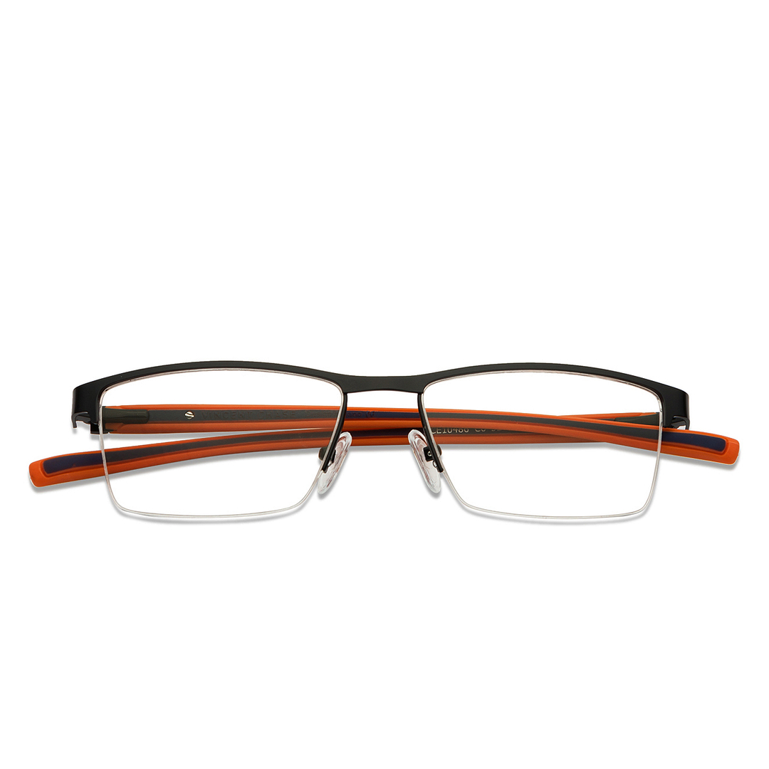 Lenskart Air Online Black Half Rim Rectangle right side