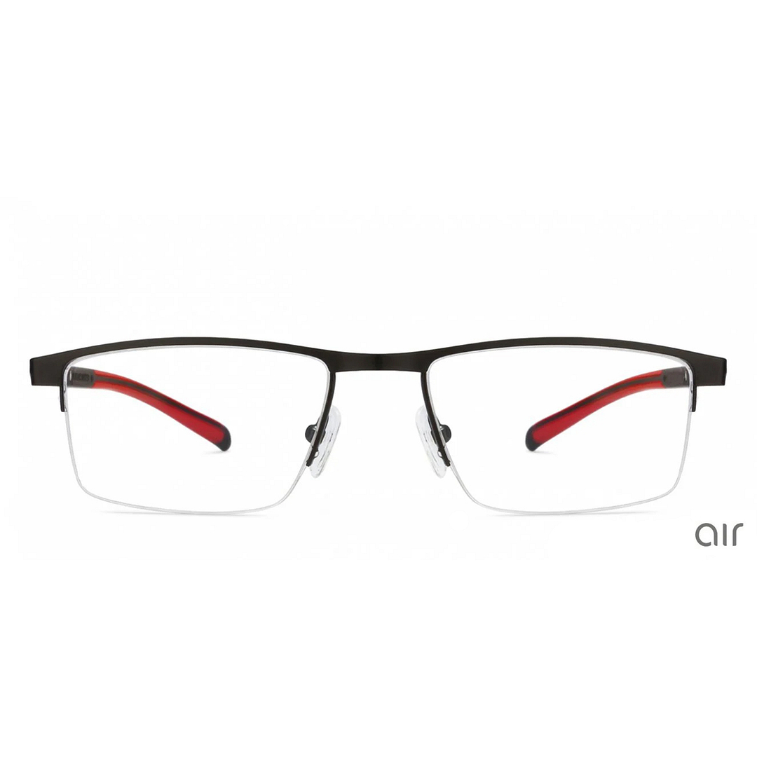 Lenskart Air Online Demi Half Rim Rectangle left side