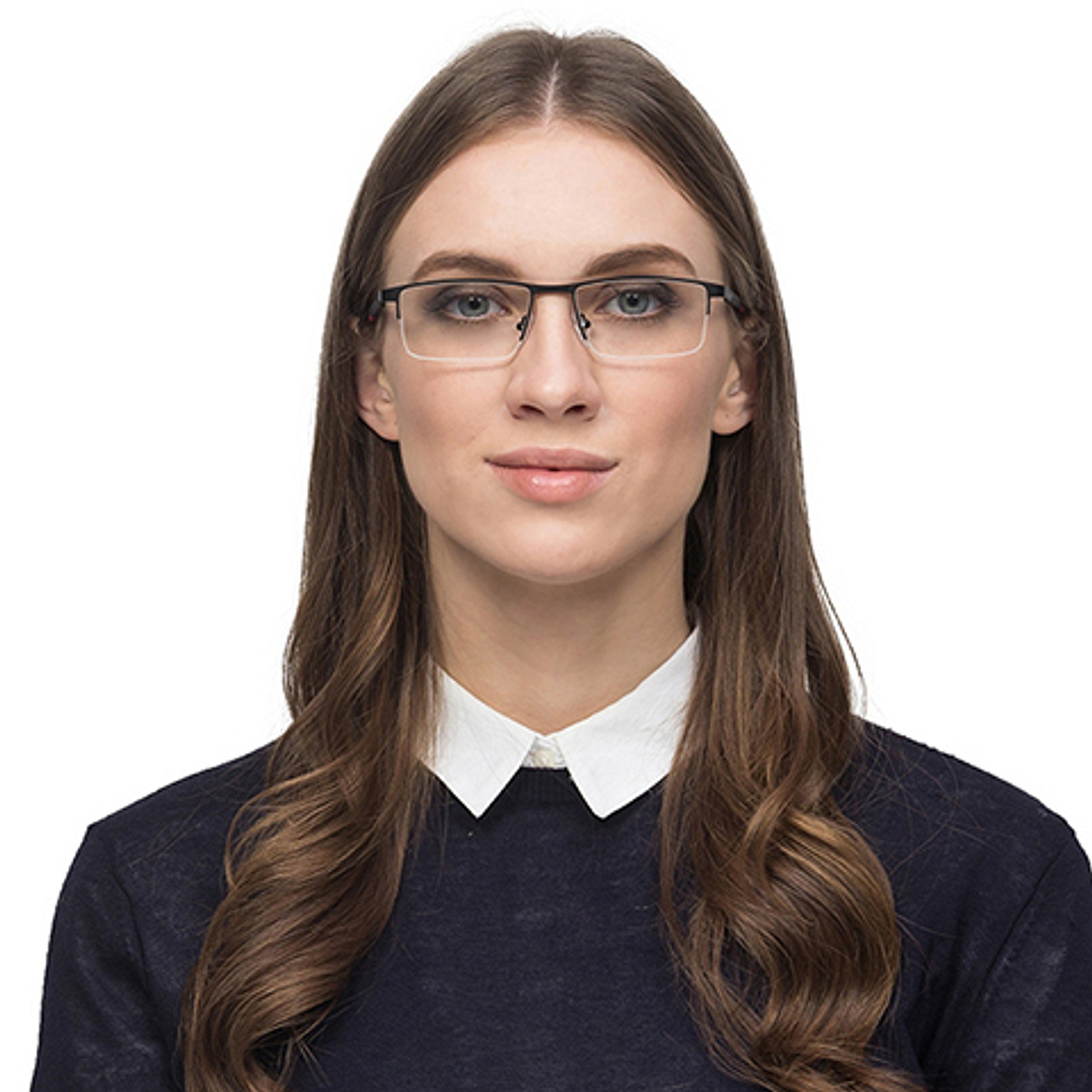 Lenskart Air Online Demi Half Rim Rectangle right side