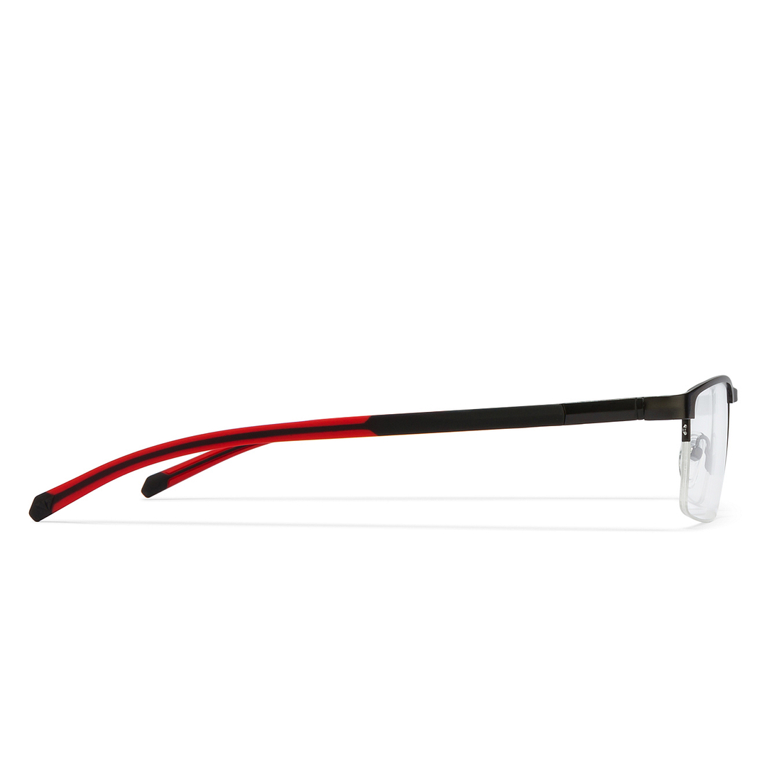 Lenskart Air Online Demi Half Rim Rectangle left side