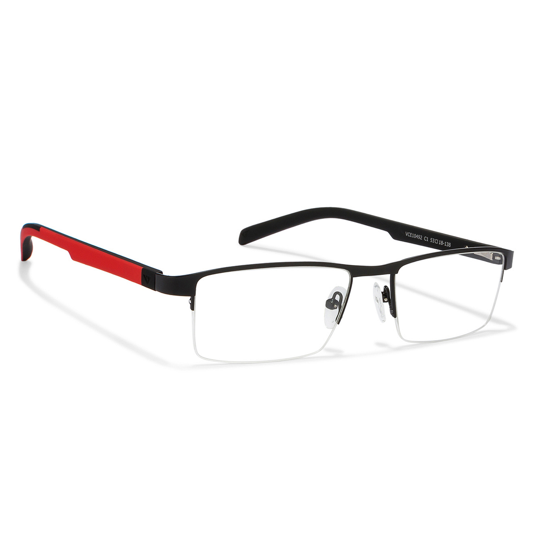 Lenskart Air Online Demi Half Rim Rectangle left side