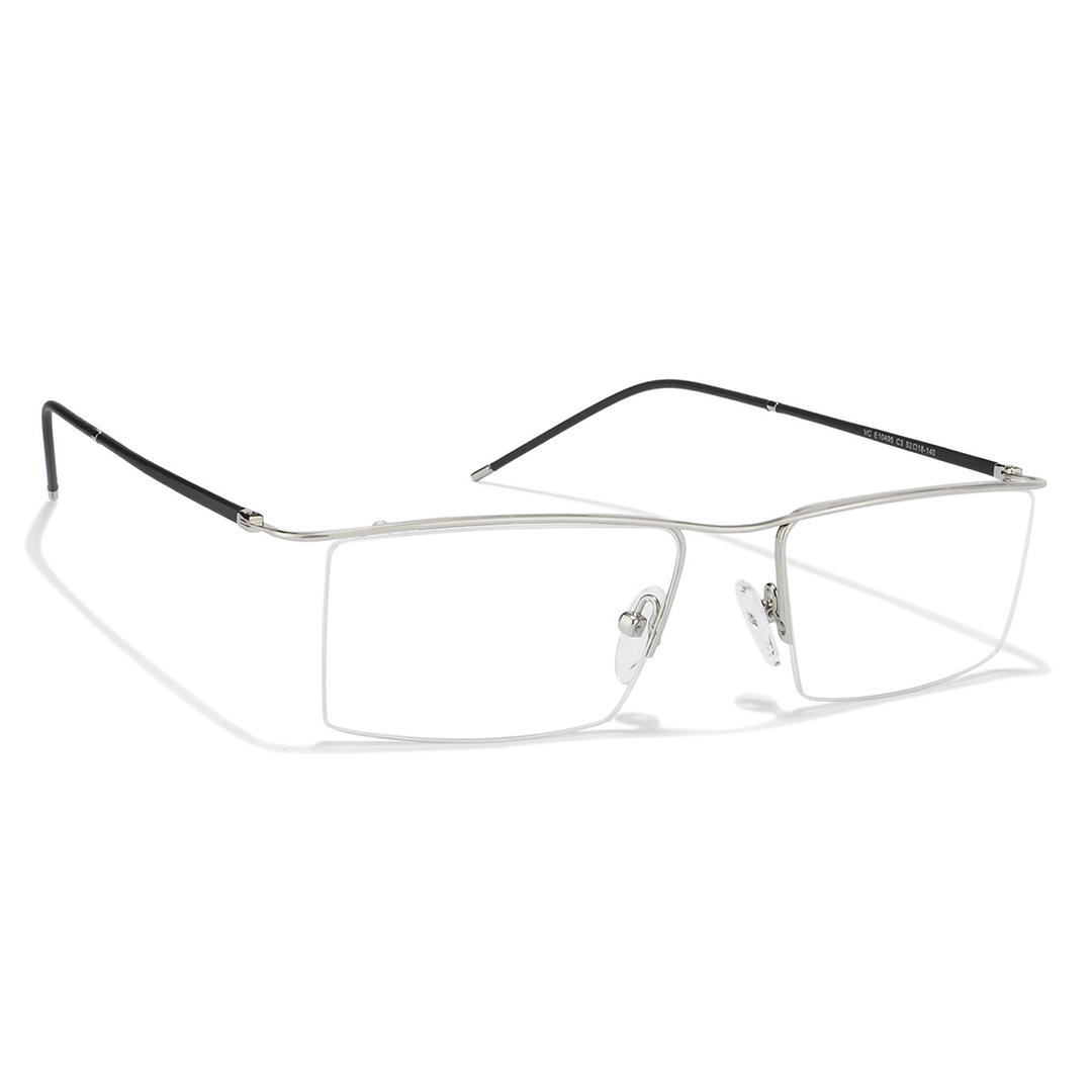 Lenskart Air Online Black Half Rim Rectangle left side
