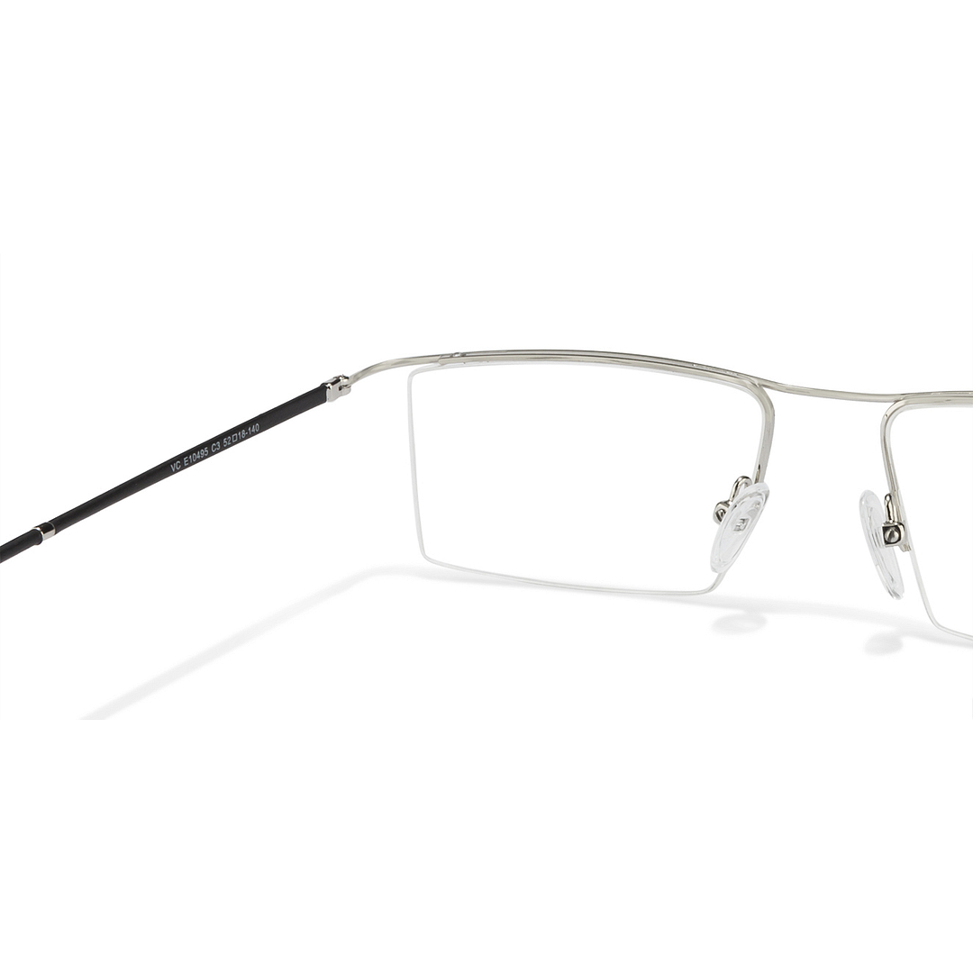 Lenskart Air Online Black Half Rim Rectangle right side