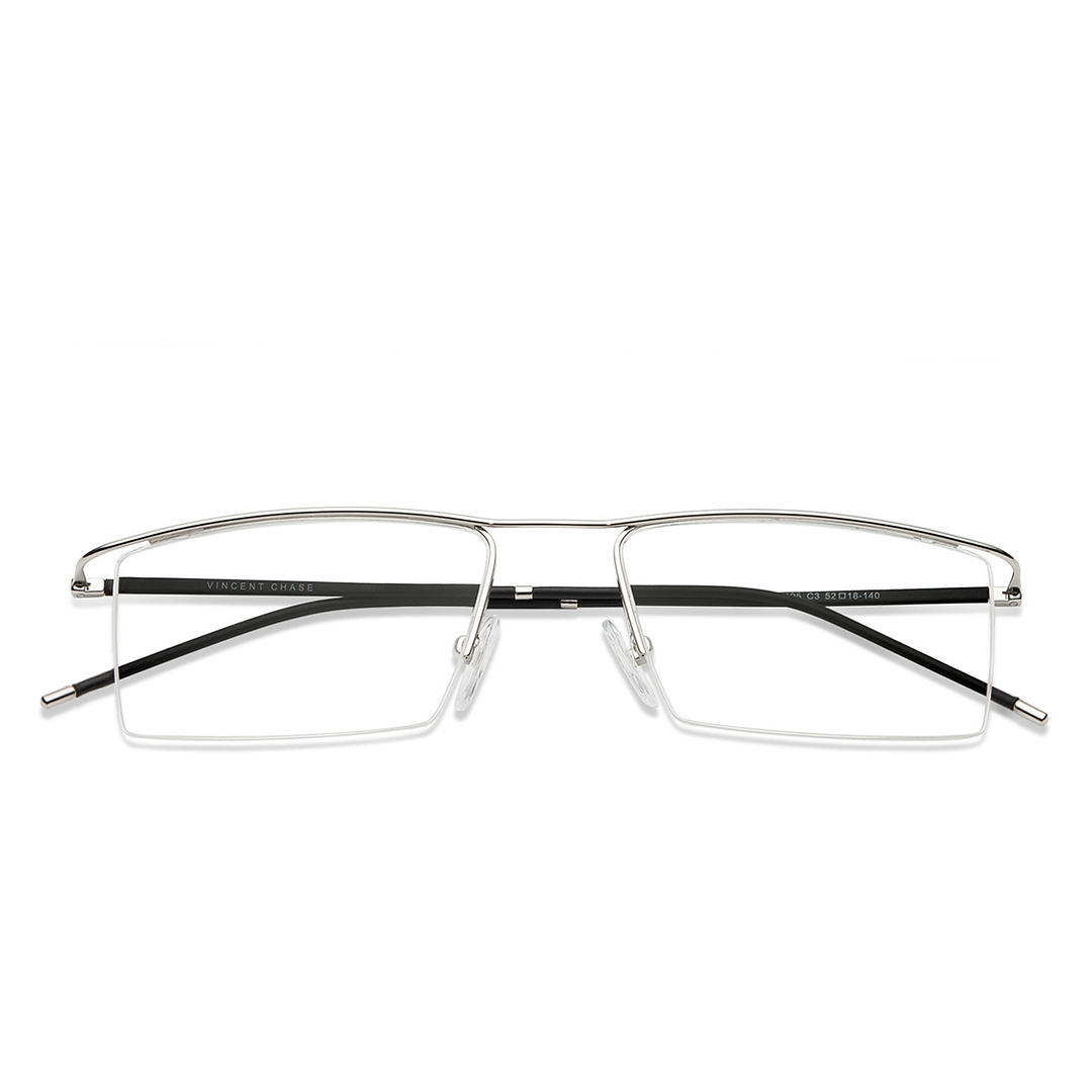 Lenskart Air Online Black Half Rim Rectangle right side