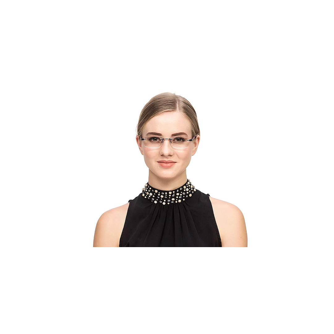 Lenskart Air Online Black Rimless Rectangle right side