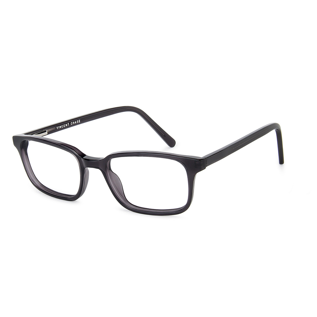 Vincent Chase Online Gray Transparent Full Rim Rectangle left side
