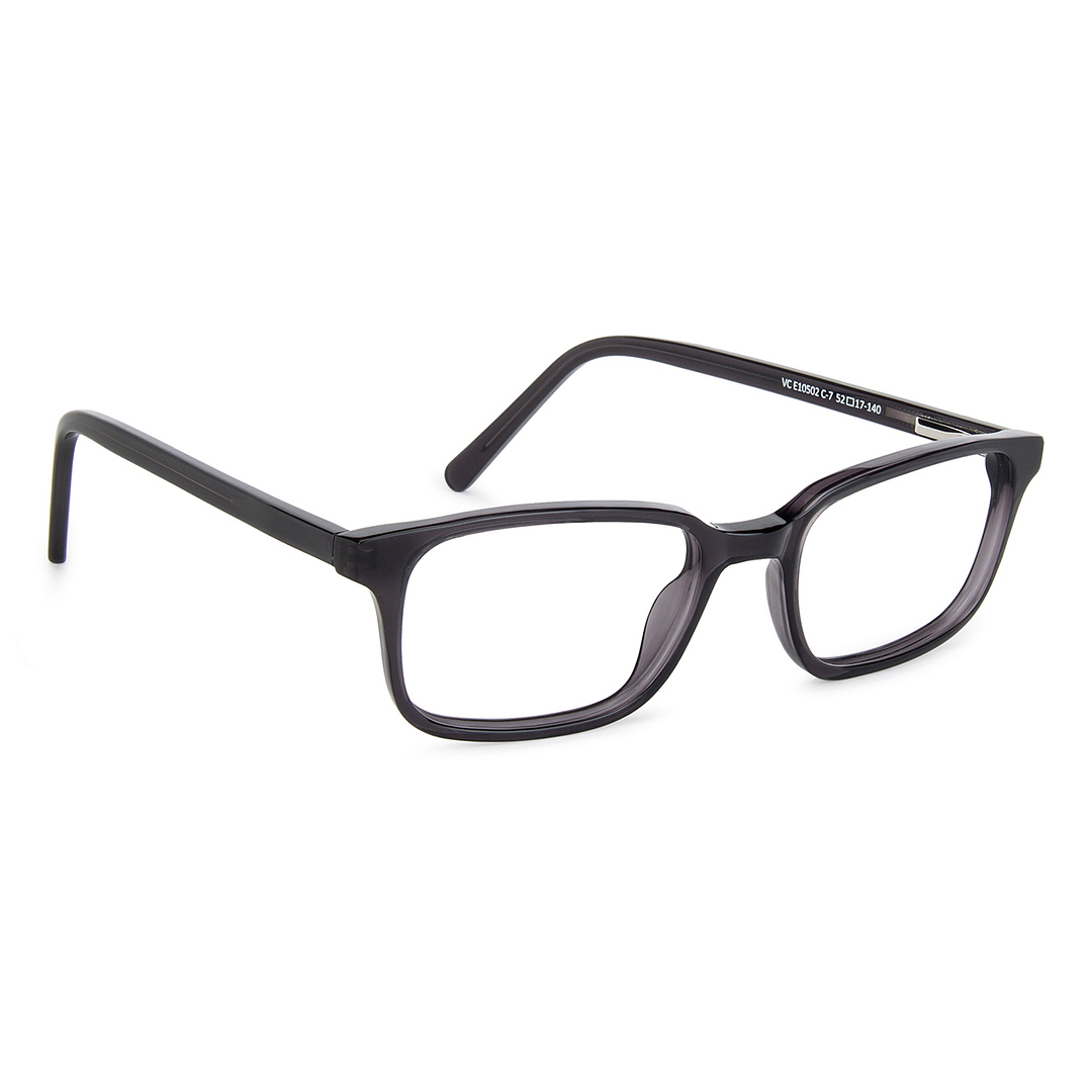 Vincent Chase Online Gray Transparent Full Rim Rectangle left side