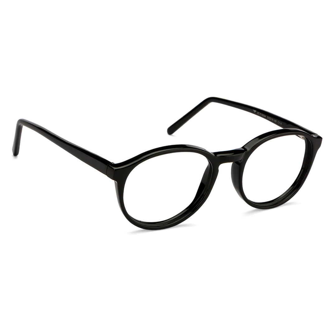 Vincent Chase Online Black Full Rim Round left side