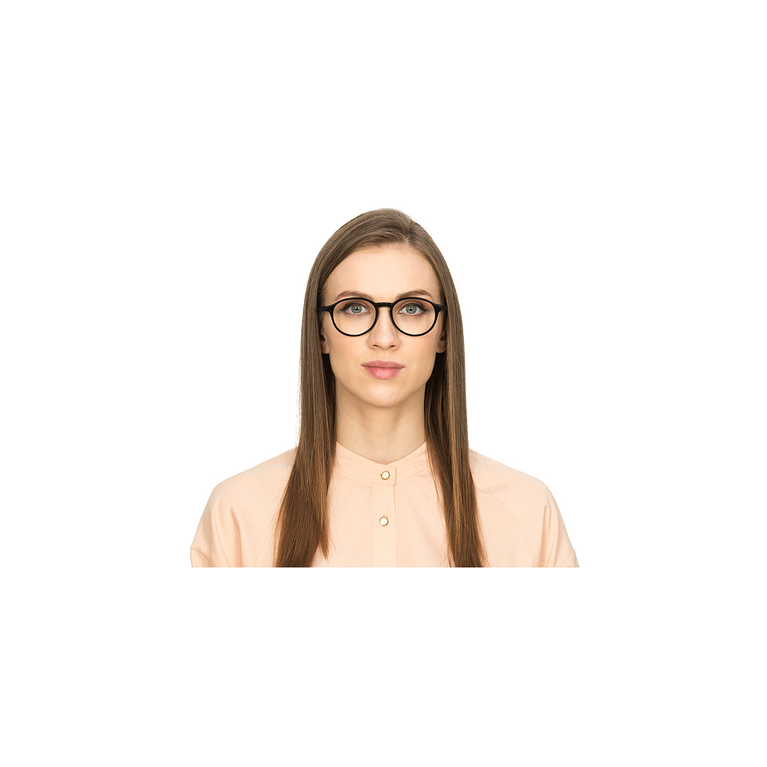 Vincent Chase Online Black Full Rim Round left side