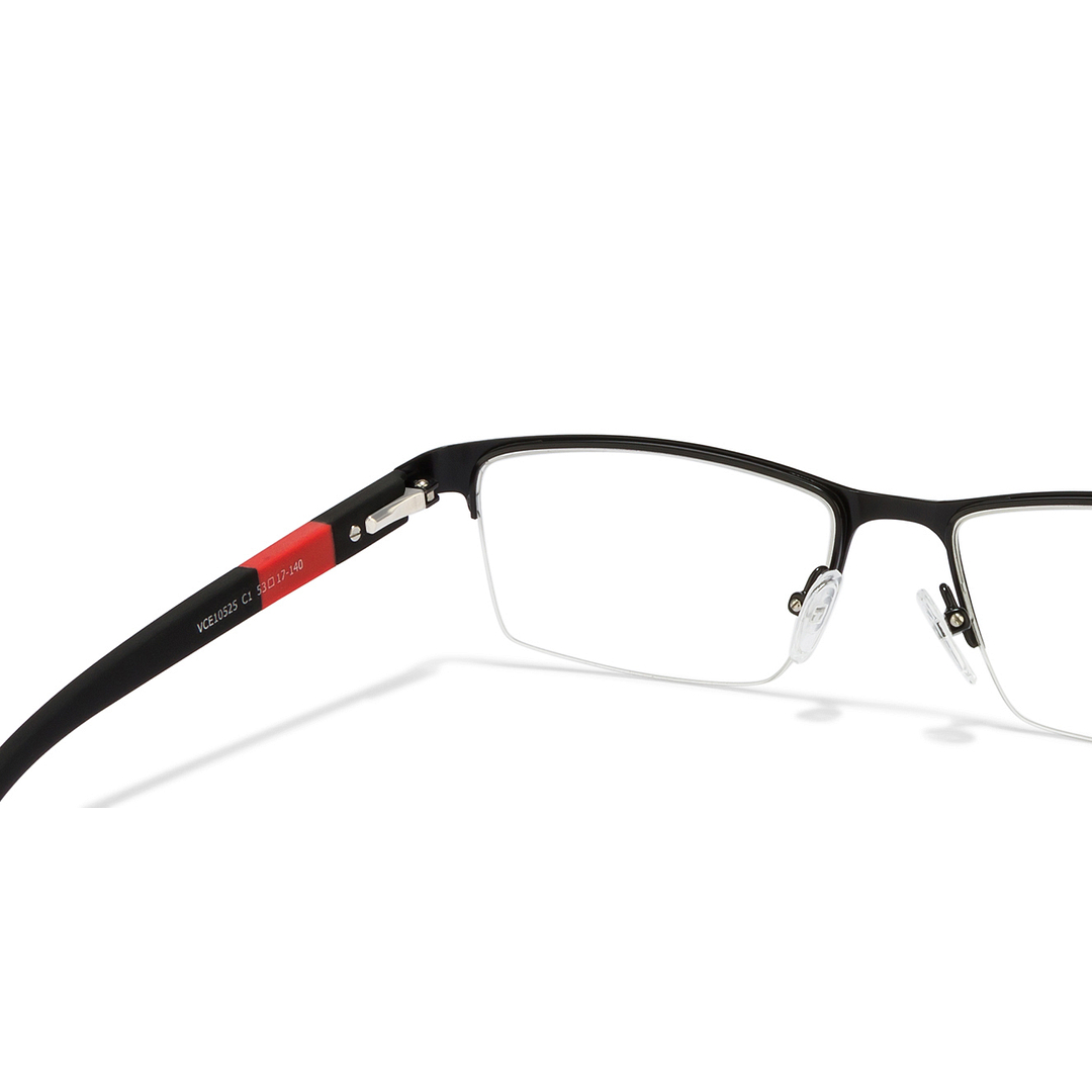 Lenskart Air Online Demi Half Rim Rectangle left side