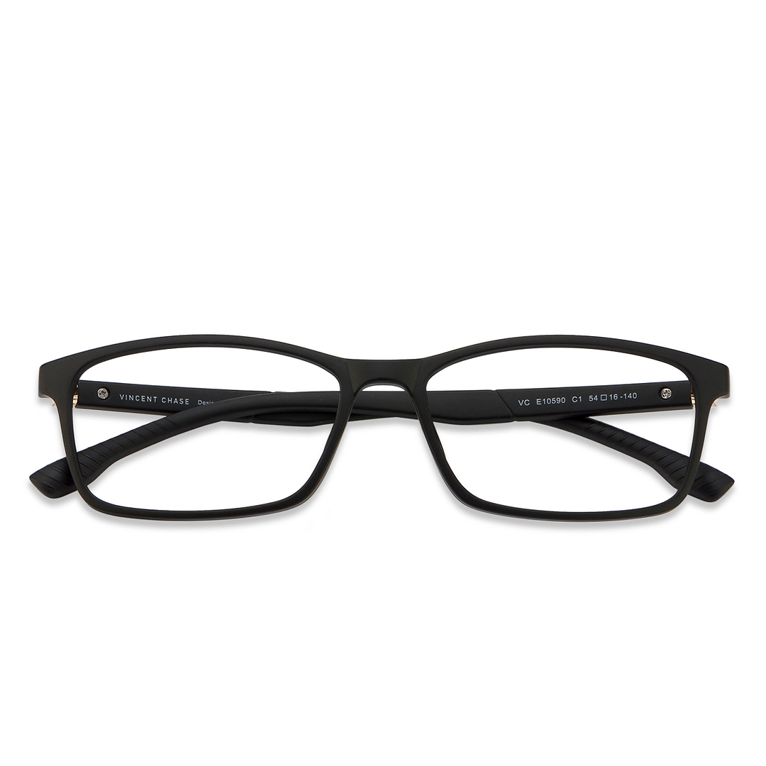 Lenskart Air Online Black Full Rim Rectangle left side